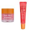 imageTree Hut Strawberry Lip Care Bundle Sugarlips Lip Butter ampamp Overnight Lip Mask Hydrate ampamp Nourish Dry Chapped Lips NonSticky ParabenFree ampamp SulfateFree