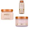 imageTree Hut Vanilla Body Care Bundle Shea Sugar Scrub Foaming Gel Body Wash ampamp Whipped Body Butter Exfoliate Cleanse and Moisturize Dry Skin with Sweet Vanilla Scent NonGreasy Hydration