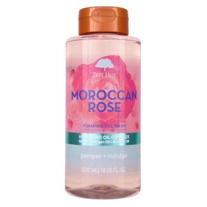 imageTree Hut Cherry Rave Foaming Gel Wash  Cleanse ampamp Soothe Skin Without Stripping Moisture  Made with our Hydrating Oil Complex  Limited Edition Fall  18 fl ozMoroccan Rose