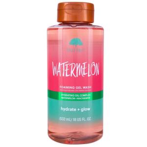 imageTree Hut Cherry Rave Foaming Gel Wash  Cleanse ampamp Soothe Skin Without Stripping Moisture  Made with our Hydrating Oil Complex  Limited Edition Fall  18 fl ozWatermelon