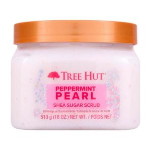 imageTree Hut Peppermint Pearl Shea Sugar Scrub  Exfoliating Body Scrub Removes Dead Dry Skin for a Soft ampamp Hydrated Feel  Limited Edition Holiday  Nourishing Essential Body Care  18 fl oz