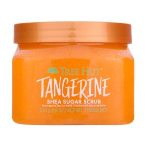 imageTree Hut Cherry Rave Shea Sugar Scrub  Exfoliating Body Scrub Removes Dead Dry Skin for a Soft ampamp Hydrated Feel  Limited Edition Fall  Nourishing Essential Body Care  18 fl ozTangerine