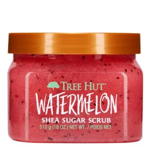 imageTree Hut Cherry Rave Shea Sugar Scrub  Exfoliating Body Scrub Removes Dead Dry Skin for a Soft ampamp Hydrated Feel  Limited Edition Fall  Nourishing Essential Body Care  18 fl ozWatermelon