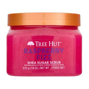 imageTree Hut Cherry Rave Shea Sugar Scrub  Exfoliating Body Scrub Removes Dead Dry Skin for a Soft ampamp Hydrated Feel  Limited Edition Fall  Nourishing Essential Body Care  18 fl ozRaspberry Fizz