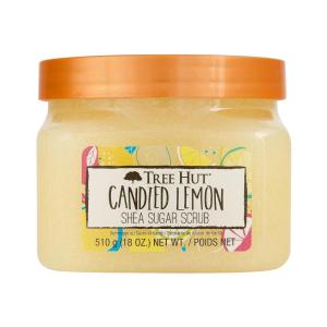 imageTree Hut Exfoliating Shea Sugar Scrub Birthday Cake 18 ozCandied Lemon
