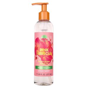 imageTree Hut Peppermint Pearl Moisturizing Shave Oil  Made with Soothing Jojoba Oil  GeltoOil Formula Helps Prevent Razor Bumps Ingrown Hairs ampamp Skin Irritation  Limited Edition Holiday  77 fl ozPink Hibiscus