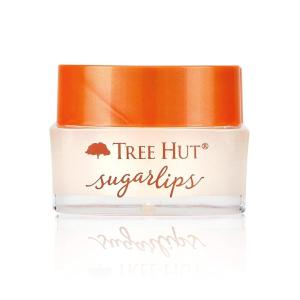 imageTree Hut Sugarlips Sugar Lip Scrub Brown Sugar 034oz Jar Shea Butter and Raw Sugar Scrub UltraHydrating Lip Exfoliator Lip CareSweet Mint