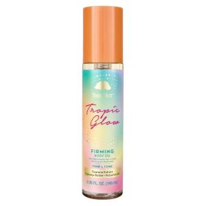 imageTree Hut Tropic Glow Firming Body Oil Hydrating Oil for Soft Glowing Skin with Cupuau Butter Guarana Pistachio Oil 5 fl oz