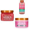 imageTree Hut Watermelon Bundle Sugar Scrub Foaming Gel Wash and Whipped Body Butter Exfoliate Hydrate ampamp Quench Skin Nourishing Skin Care Set for Soft Smooth Skin Hydrating Body Care
