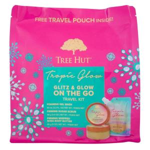 imageTree Hut Glitz ampamp Glow On the Go Travel Kit Tropic Glow Gift Set