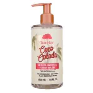 imageTree Hut Vanilla Serum Infused Hand Wash  Nourish ampamp Hydrate Hands with Strengthening Skin Care  Long Lasting Scent  Cleanse ampamp Lock in Moisture  11 fl ozCoco Colada