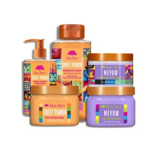 imageTree Hut Fall Favorites Complete Bundle  Sweet Punkin Pumpkin ampamp Meyow Scrubs Body Washes ampamp Body Butter  Ultimate Autumn Skincare Set  5Piece Gift Collection
