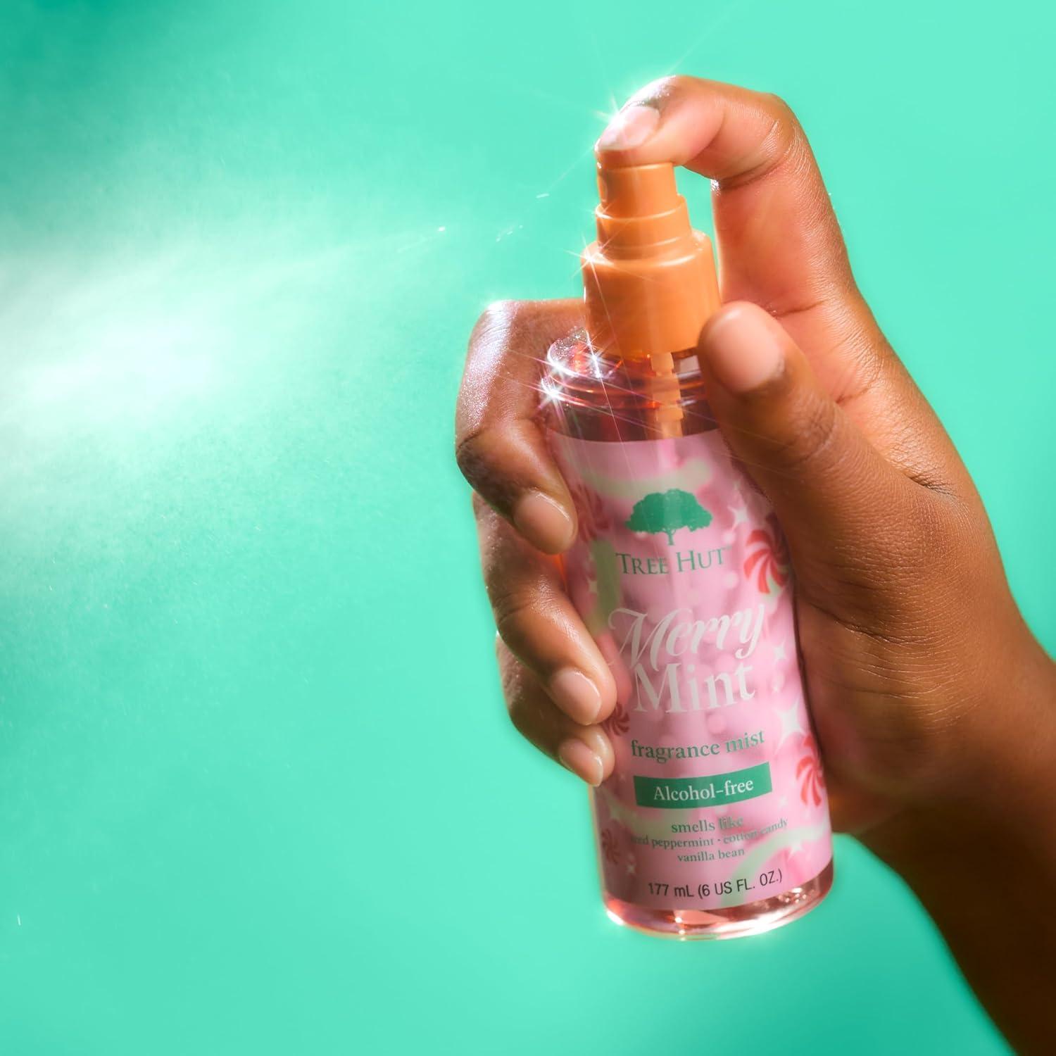 imageTree Hut Merry Mint Fragrance Mist Spritz On for a Refreshed Feel or Layer with Your Favorite Scents Versatile Body Spray 6 fl oz2 Fl Oz Pack of 1