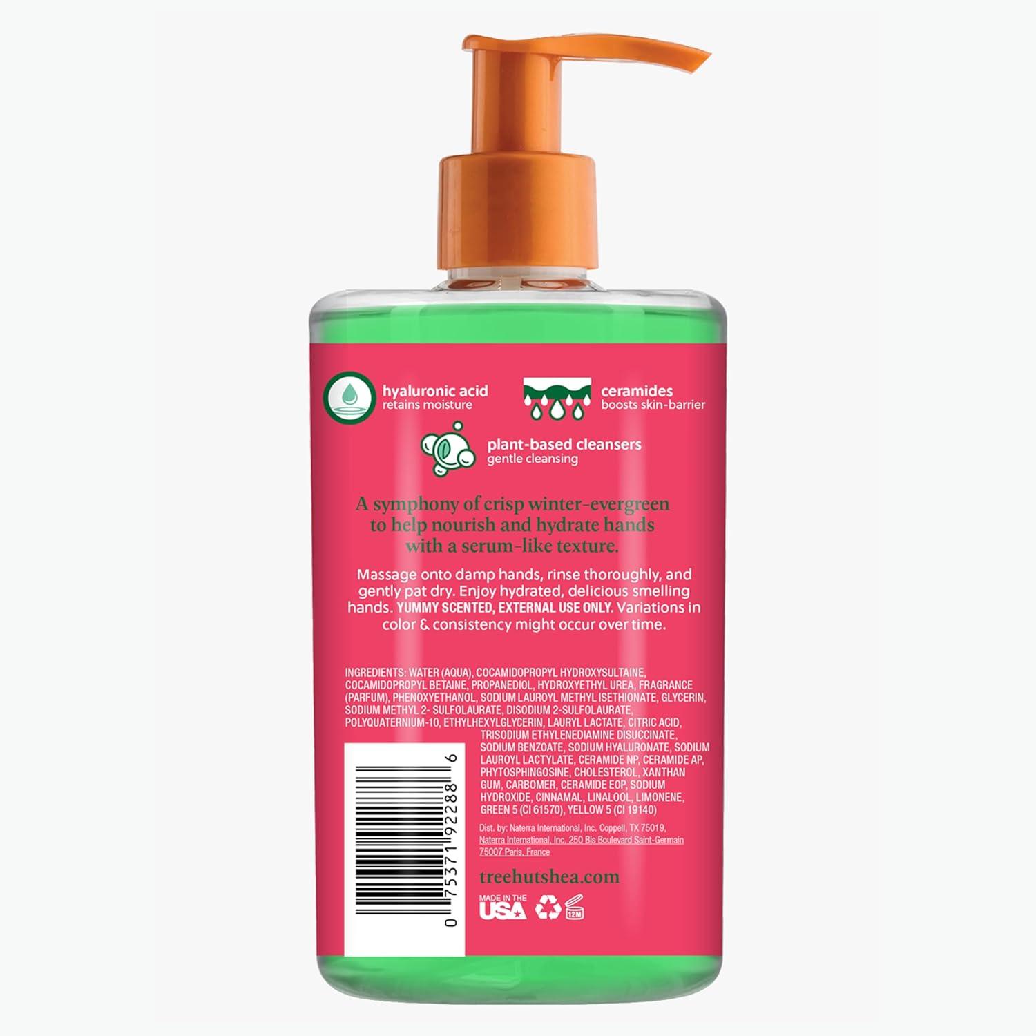 imageTree Hut Mistletoe Magic Serum Infused Hand Wash Nourish ampamp Hydrate Hands with Strengthening Skin Care Long Lasting Scent Cleanse ampamp Lock in Moisture 11 fl oz