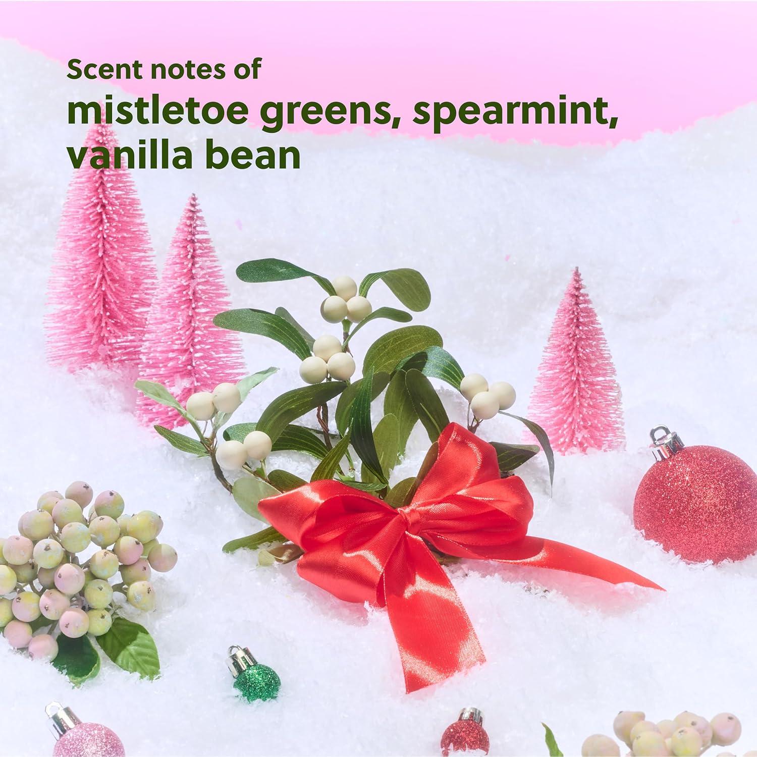 imageTree Hut Mistletoe Magic Shea Sugar Scrub Exfoliating Body Scrub Removes Dead Dry Skin for a Soft ampamp Hydrated Feel Nourishing Essential Body Care 18 fl oz