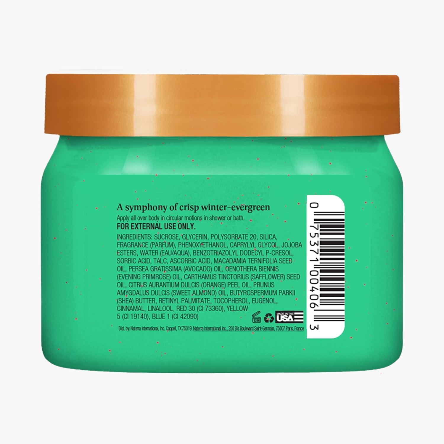 imageTree Hut Mistletoe Magic Shea Sugar Scrub Exfoliating Body Scrub Removes Dead Dry Skin for a Soft ampamp Hydrated Feel Nourishing Essential Body Care 18 fl oz