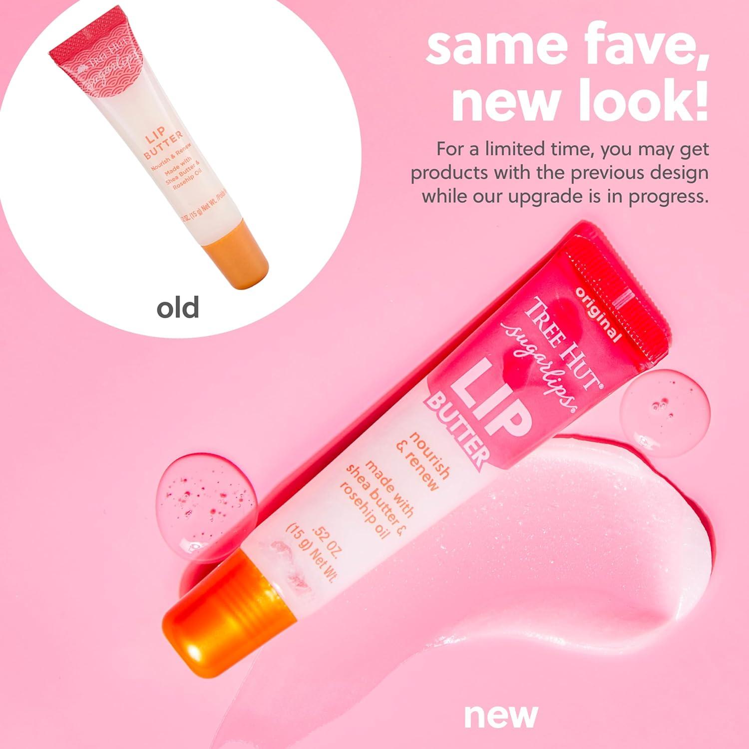 imageTree Hut Sugarlips Lip Butter Lock in Moisture ampamp Nourish Skin for Full Hydrated Lips Essential Lip Care 052 Fl ozOriginal