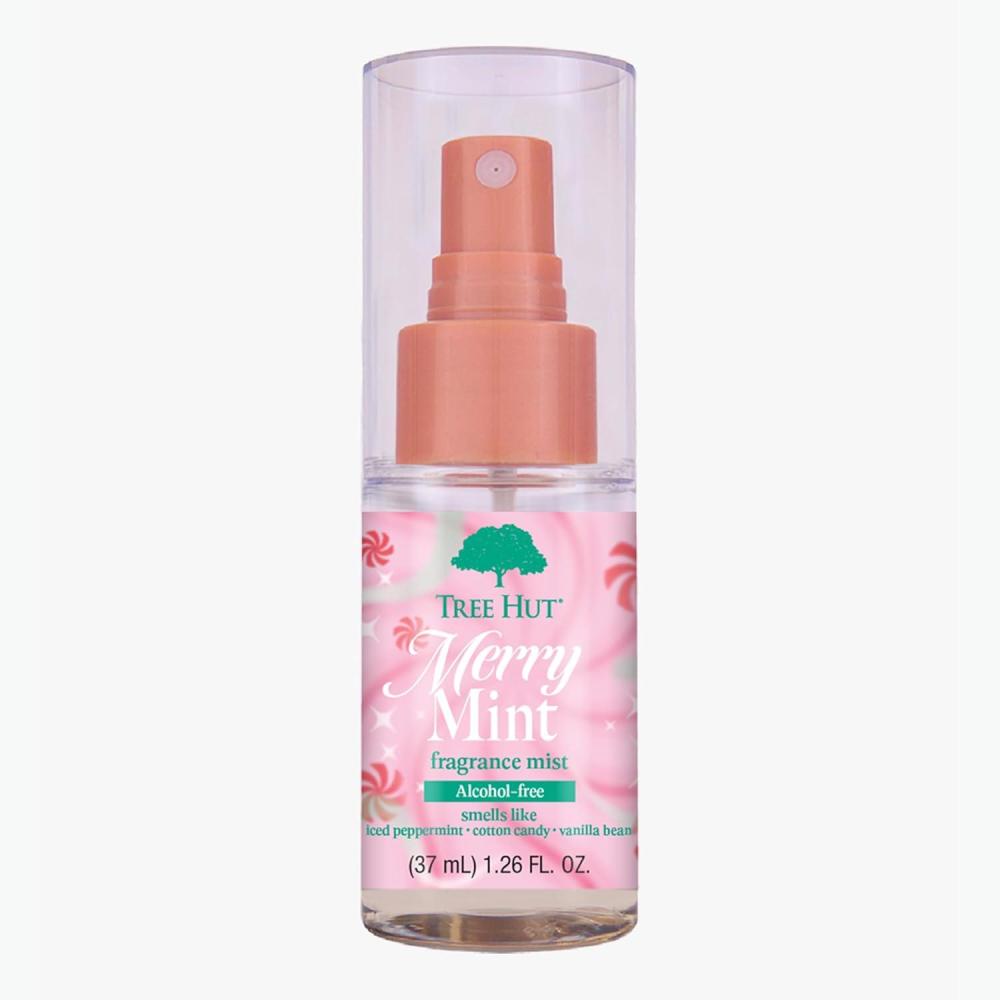 imageTree Hut Merry Mint Fragrance Mist Spritz On for a Refreshed Feel or Layer with Your Favorite Scents Versatile Body Spray 6 fl oz2 Fl Oz Pack of 1