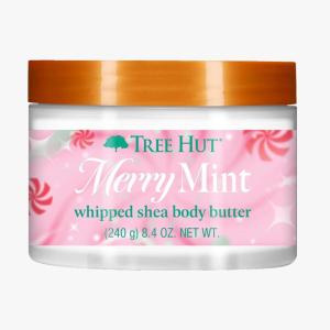 imageTree Hut Merry Mint Whipped Shea Body Butter  Longlasting Hydration Leaves Skin Feeling Soft ampamp Moisturized  Lightweight  Nourishing Essential Body Care  84 fl oz