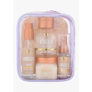 imageTree Hut Vanilla Mini Best Sellers Kit Perfect Gift Exfoliating ampamp Hydrating Skin Care Bundle for all Skin Types