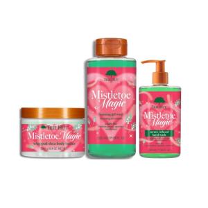 imageTree Hut Mistletoe Magic Daily Care Gift Set Nourishing ampamp Hydrating Hand ampamp Body Care with Shea Butter Hyaluronic Acid ampamp Warm Spice Soften Skin ampamp Restore Moisture Perfect Winter Gift