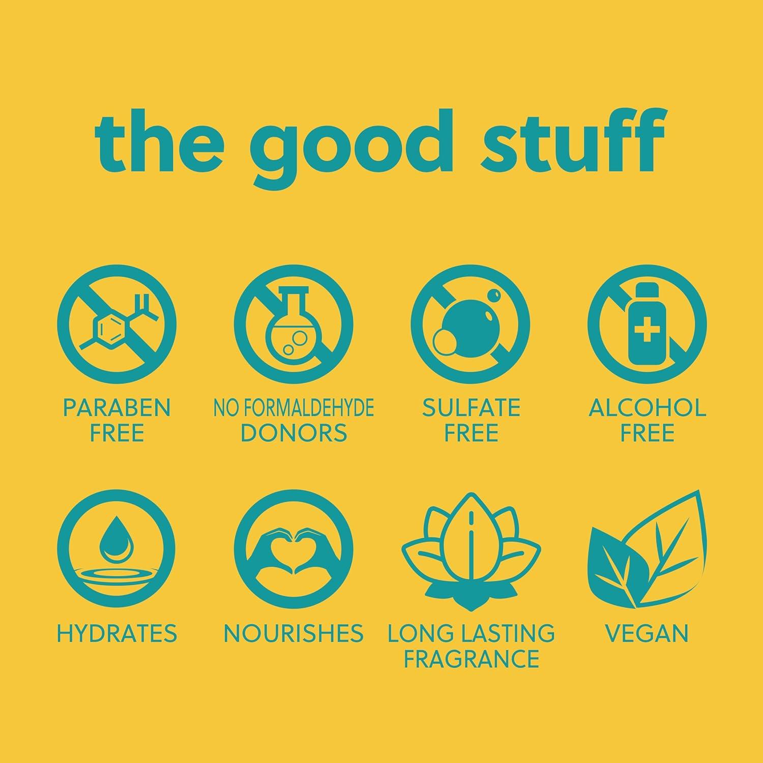 imageTree Hut Tropic Glow Foaming Gel Wash Hydrating Body Wash Travel Size 33oz33 Fl Oz Pack of 2