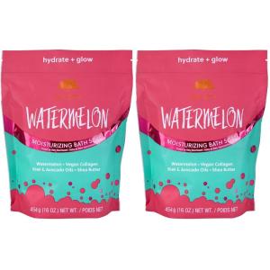 image:imageTree Hut Moisturizing Bath Soak Watermelon 16 oz16 Ounce Pack of 2