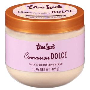 image:imageTree Hut Frosted Sugar Cookie Daily Moisturizing Scrub Whipped Foamy Exfoliating Body Scrub Hydrating Formula for Soft Glowing Skin 15 ozCinnamon Dolce