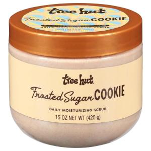 image:imageTree Hut Frosted Sugar Cookie Daily Moisturizing Scrub Whipped Foamy Exfoliating Body Scrub Hydrating Formula for Soft Glowing Skin 15 ozFrosted Sugar Cookie